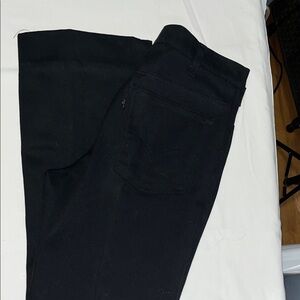Levi's Black Sta-Prest Pants wide leg